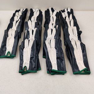 23 Pairs BEST NU-FANGLE Nitrile Coated Garden Work Gloves Women's Medium 760V-06
